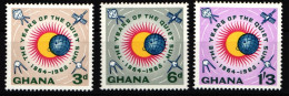 Ghana 170-172 Postfrisch #KP820 - Andere & Zonder Classificatie