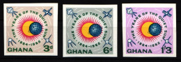 Ghana 185-187 Postfrisch #KP887 - Ghana (1957-...)