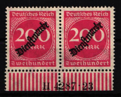 Deutsches Reich Dienstmarken 78HAN Postfrisch H4287.23 #HT839 - Dienstzegels