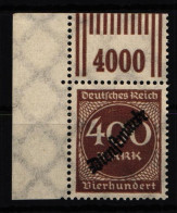 Deutsches Reich Dienstmarken 80W OR Postfrisch 2/9/2 Vom Eckrand #HT841 - Dienstmarken