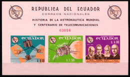 Ecuador Block 15 Postfrisch #KP880 - Sonstige & Ohne Zuordnung