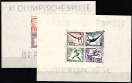 Deutsches Reich Block 5/6 Postfrisch Block 6 Mit Minimalem Pünktchen #NG940 - Other & Unclassified