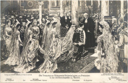 Trauung Der Prinzessin Victoria Luise Von Preussen - Royal Families