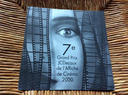 INVITATION   7e GRAND PRIX JC DECAUX DE L’AFFICHE DE CINÉMA 2000  Mon Beau-Pere Et Moi  ROBERT DE NIRO - Other & Unclassified