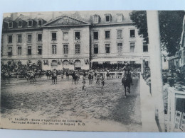 Carte Postale De Saumur, 49, école D'application De Cavalerie, Le Carrousel Militaire, Le Jeu De La Bague - Saumur