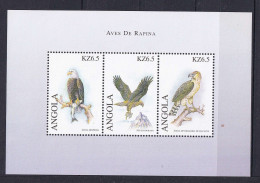 134 ANGOLA 2000 - Y&T 1364/66 - Oiseau Rapace - Neuf **(MNH) Sans Charniere - Angola