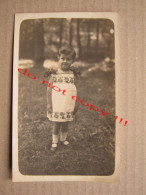 Serbia / Arandjelovac - Little Girl In A Dress ( 1929 ) Real Photo / Atelje D. G. Hajek - Serbia