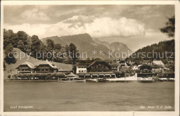 71676269 Koenigssee Dorf Foto F.G. Zeitz Nr. 360 Koenigssee - Autres & Non Classés