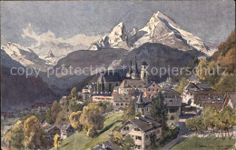71676256 Berchtesgaden Kuenstlerkarte E. Harrison Campton Nr. 4 Berchtesgaden - Berchtesgaden