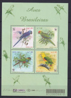 134 BRESIL 2001 - Y&T 2685/88 - Oiseau - Neuf **(MNH) Sans Charniere - Unused Stamps