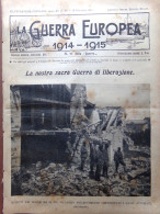 L'Illustrazione Popolare 16 Dicembre 1915 WW1 Prigionieri Borgo Gorra Venezian - Autres & Non Classés