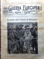 L'Illustrazione Popolare 22 Luglio 1915 WW1 Croce Rossa Ala Miramar Proiettili - Other & Unclassified