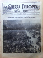 L'Illustrazione Popolare 24 Giugno 1915 WW1 Corteo Londra Pola Venezia Esercito - Autres & Non Classés
