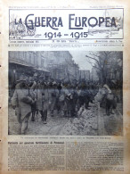 L'Illustrazione Popolare 6 Maggio 1915 WW1 Przemysl Garibaldi Mille In Sicilia - Autres & Non Classés