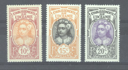 Océanie  :  Yv  25-27  ** - Unused Stamps