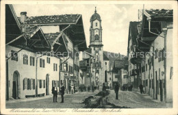 71676204 Mittenwald Karwendel Tirol Obermarkt Pfarrkirche Karwendel - Sonstige & Ohne Zuordnung