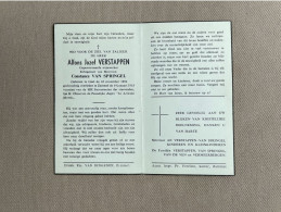 VERSTAPPEN Alfons Jozef °GEEL 1894 +ZAMMEL 1963 - VAN SPRINGEL - VAN DE VEN - VERMEERBERGEN - Obituary Notices