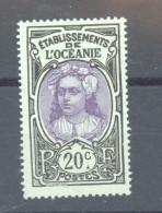 Océanie  :  Yv  27  ** - Unused Stamps