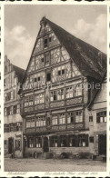 71676182 Dinkelsbuehl Das Deutsche Haus Fachwerkhaus  Dinkelsbuehl - Dinkelsbühl