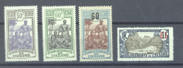 Océanie  :  Yv  55-58  ** - Unused Stamps