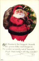 CPA - Babbo Natale, Père Noël, Santa Claus - NV - B151 - Santa Claus