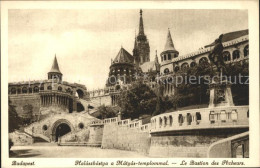 71674020 Budapest Fischerbastei Mit Mathiaskirche Denkmal Budapest - Hungary