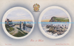 R170906 Isle Of Man. Peel Castle And Bradda Head Port Erin. Reliable. 1910 - World
