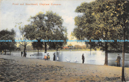 R170909 Pond And Bandstand. Clapham Common. F. C. Morgan. Ser. 212 4. 1906 - World