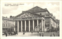 71673974 Bruxelles Bruessel Theatre De La Monnaie Koenigliche Oper Pferdedroschk - Sonstige & Ohne Zuordnung