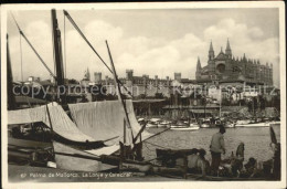 71673926 Palma De Mallorca La Lonja Y Catedral Puerto Palma - Autres & Non Classés