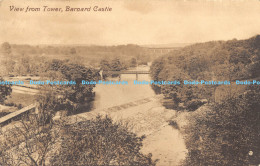 R170387 View From Tower. Barnard Castle. Valentines Series. 1915 - World