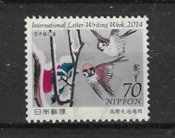 Japan 2014 Letter Writing Week Y.T. 6783 (0) - Oblitérés