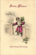 CPA - Babbo Natale, Père Noël, Santa Claus - VG - B152 - Santa Claus