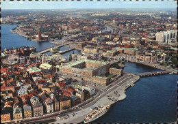 71669258 Stockholm Royal Palace Air Panorama  - Suède