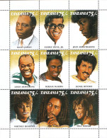 Tanzania MNH Minisheet - Music