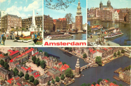 Netherlands Amsterdam Clocktower Aerial - Amsterdam