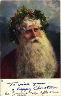 CPA - Babbo Natale, Père Noël, Santa Claus - VG - B154 - Santa Claus