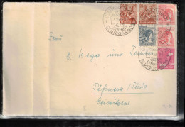Germany 1948 Poessneck  Interesting Postmark - Briefe U. Dokumente