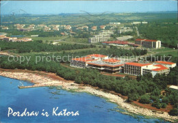 71669148 Katoro Hoteli Koral Fliegeraufnahme Strand Croatia - Croatie