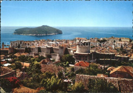 71668872 Dubrovnik Ragusa Teilansicht Festungsmauern Insel Croatia - Croatie