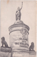 86 - CHATELLERAULT - A LA GLOIRE DE LA REVOLUTION FRANÇAISE - MARIANNE - MONUMENT A LA GLOIRE DE LA REVOLUTION - Chatellerault