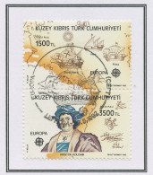 Chypre Turque - Cyprus - Zypern 1992 Y&T N°(1 à 2) - Michel N°332 à 333 (o) - EUROPA - Se Tenant - Used Stamps