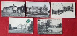 5 Cartes - Boran    -(60. Oise ) - Boran-sur-Oise