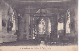 37 - GENILLE - INTERIEUR DE L'EGLISE - Genillé