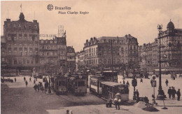 BRUXELLES -  PLACE CHARLES ROGIER - Places, Squares