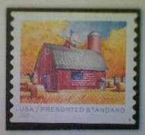 United States, Scott #5684, Used(o), 2022, Flags On Barns, Presort (10¢), Multicolored - Gebraucht