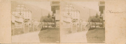 Photo Stéréo Amateur (6 X 17)  : Vue De Chamonix (Ca 1910) - Stereo-Photographie