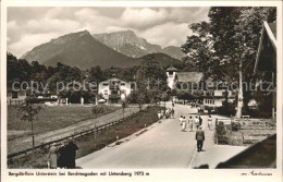 71664364 Unterstein Marktschellenberg Strassenpartie Bergdoerflein Mit Untersber - Other & Unclassified