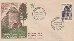 France FDC Y&T N°921 Porte De France Vaucouleurs De 1952 VAUCOULEURES - 1950-1959