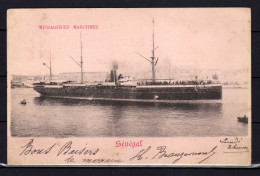 Messageries Maritimes - Senegal - 1905 - Steamers